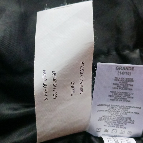 Free Country Winter Jacket Size L14/16 - Picture 13 of 14